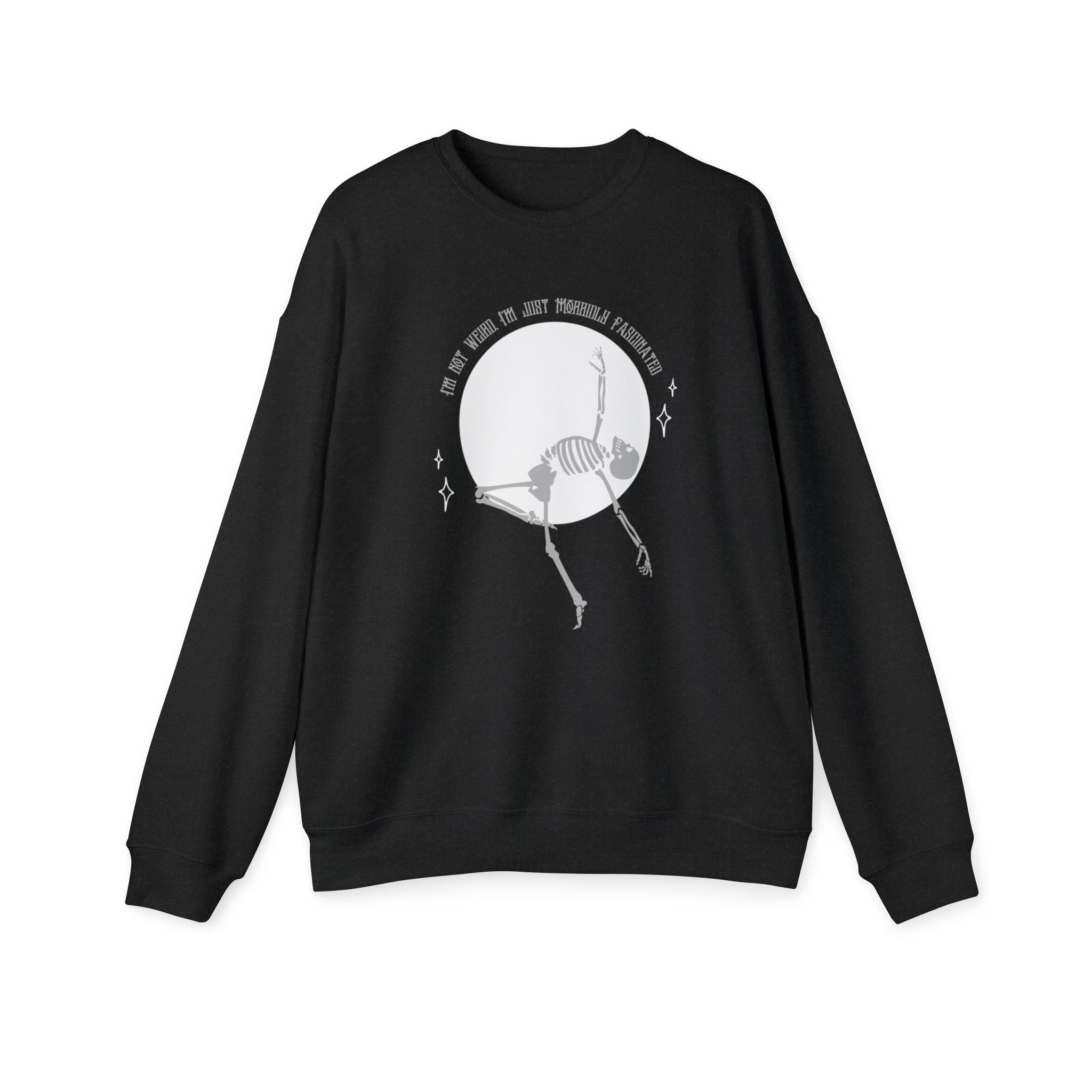 Spooky Skeleton Unisex Drop Shoulder Sweatshirt