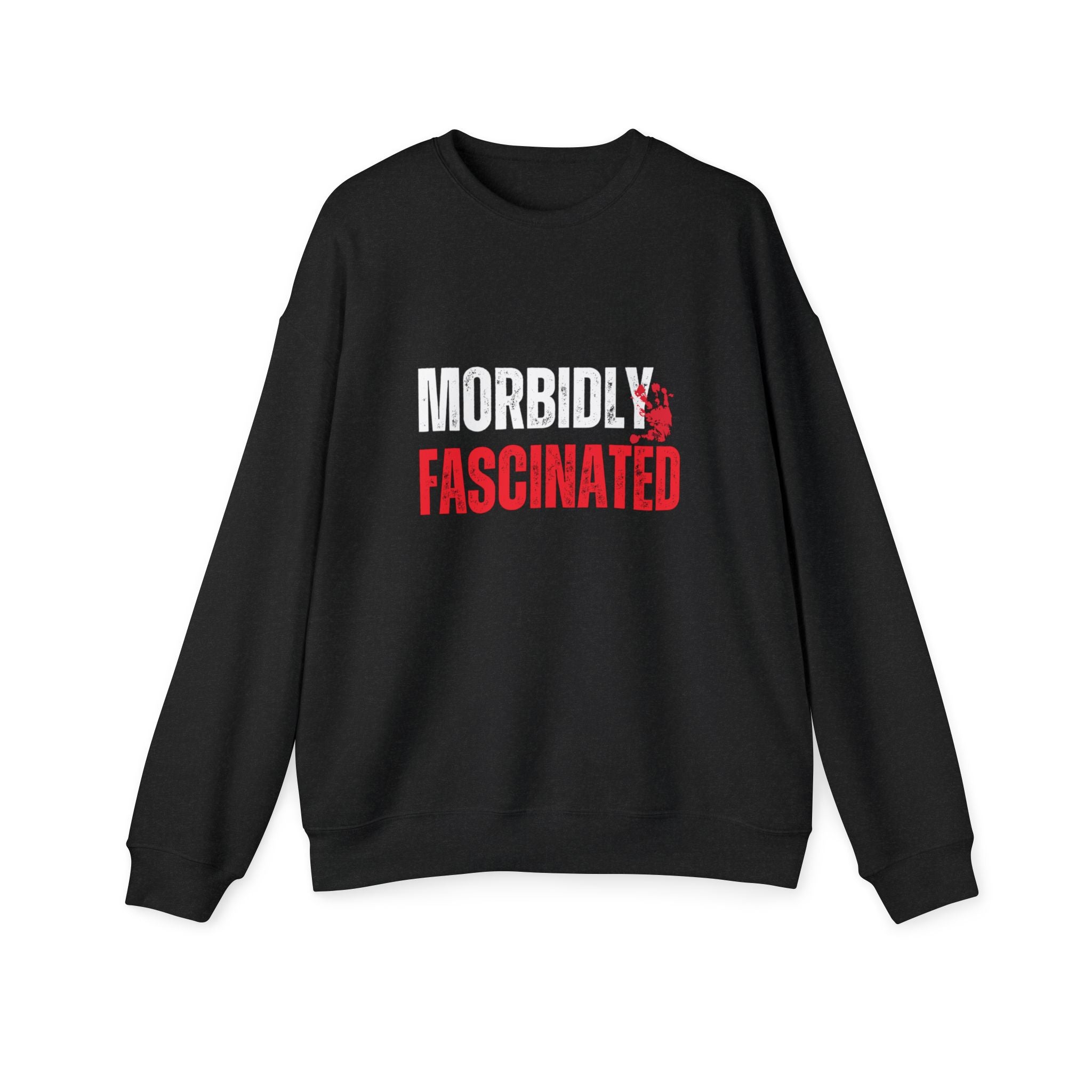 Morbidly Fascinated Unisex Drop Shoulder Sweatshirt