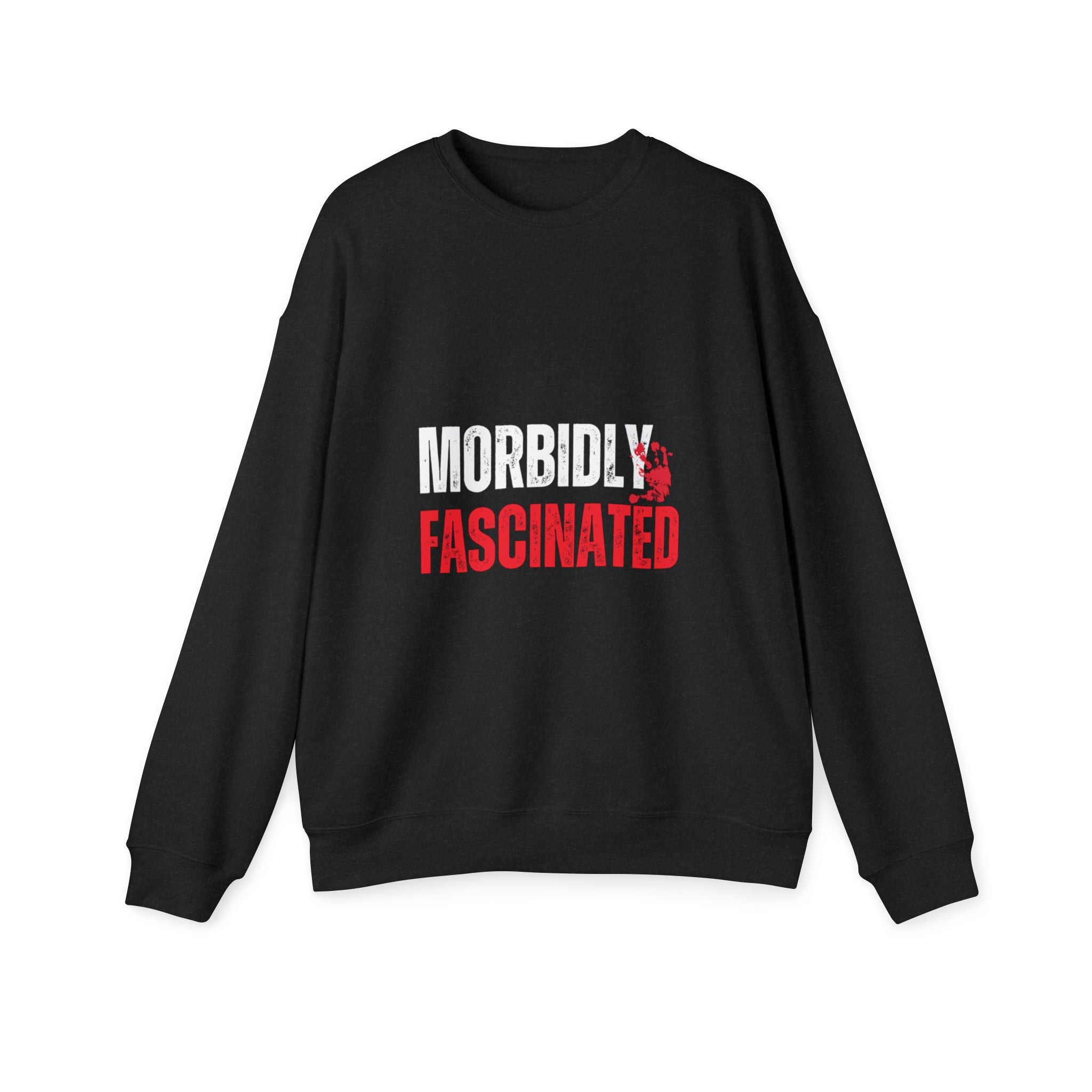 Morbidly Fascinated Unisex Drop Shoulder Sweatshirt