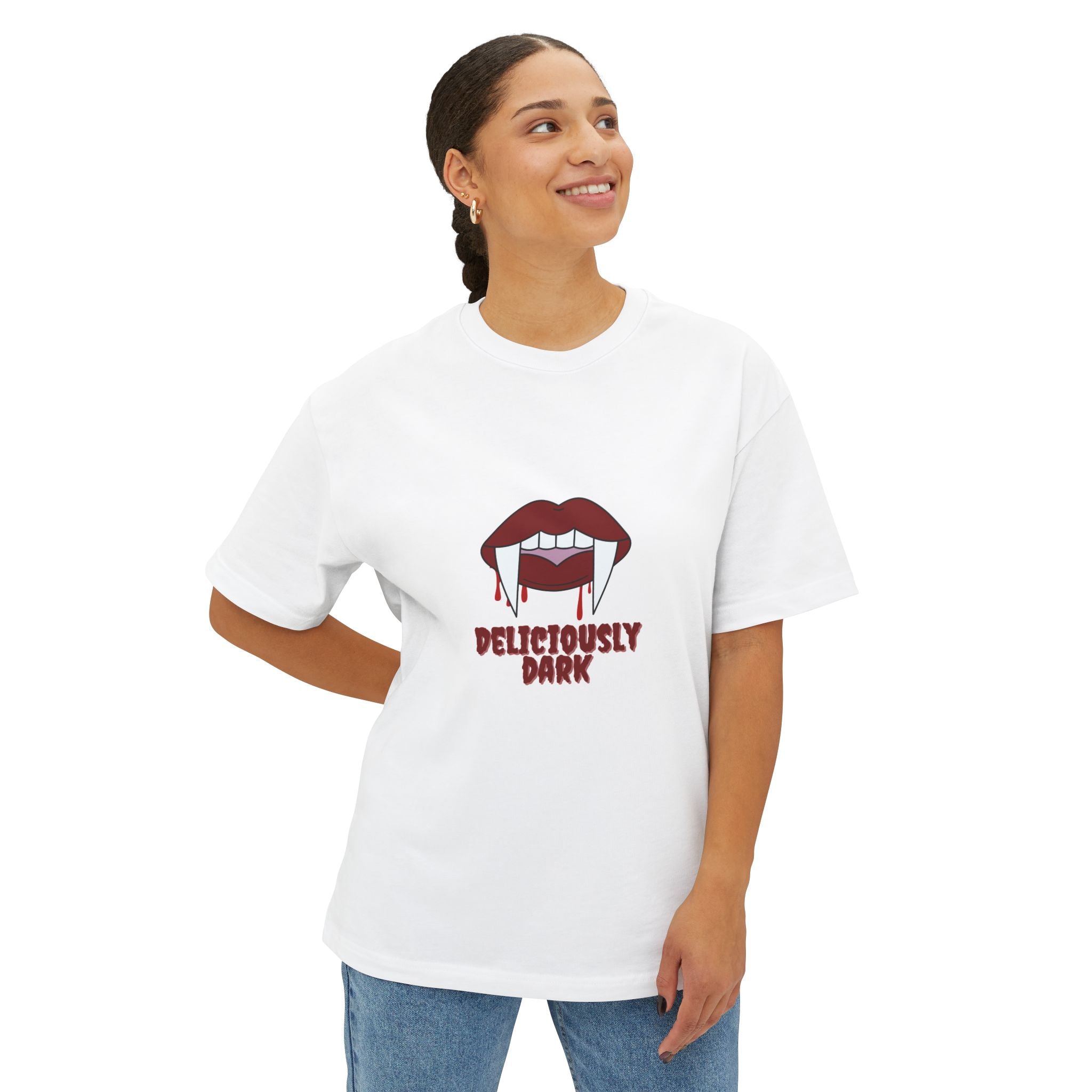 Deliciously Dark Graphic Tee Unisex Boxy Fit